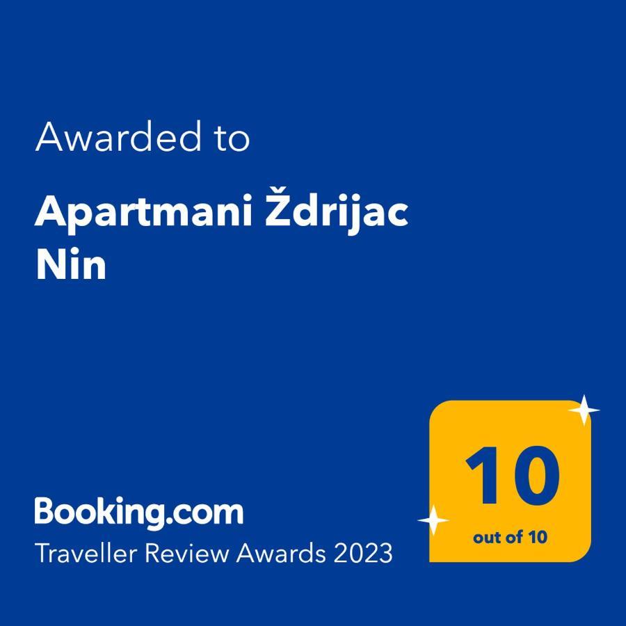 Apartmani Zdrijac Nin Eksteriør billede